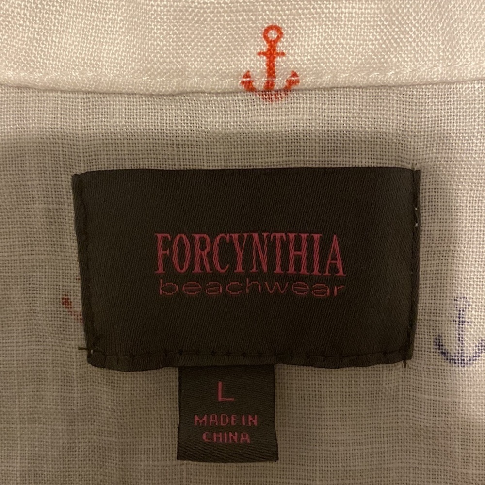 Forcynthia beachwear cover up size large - Picture 2 of 4